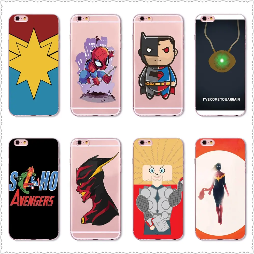 United States Movie Avengers: Endgame Fashion Case For iPhone X XS Max XR 8 for SamsungS7 S8 S9 Silicone Phone Cover