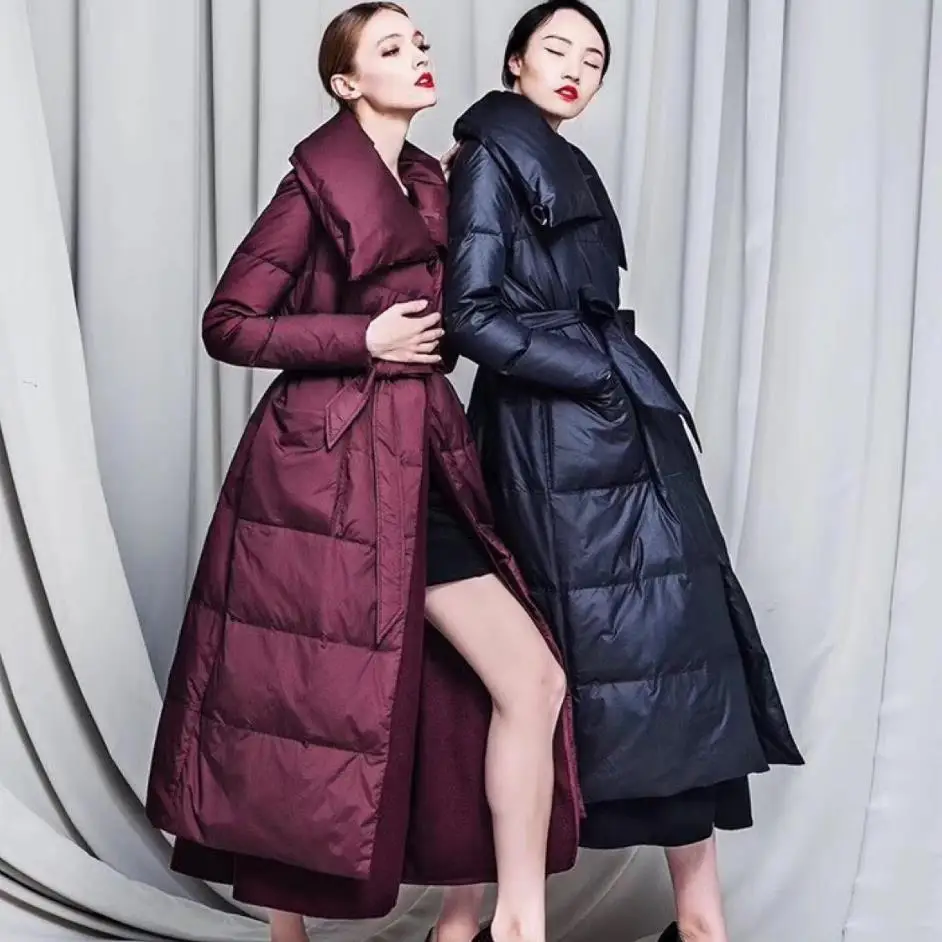 Women dowm jacket Winter Jacket Women white Duck Down Coat 2018 Warm Parka wool blends patchwork Long Down Jacket Women dowm jacket Winter Jacket Women white Duck Down Coat 2018 Warm Parka wool blends patchwork Long Down Jacket