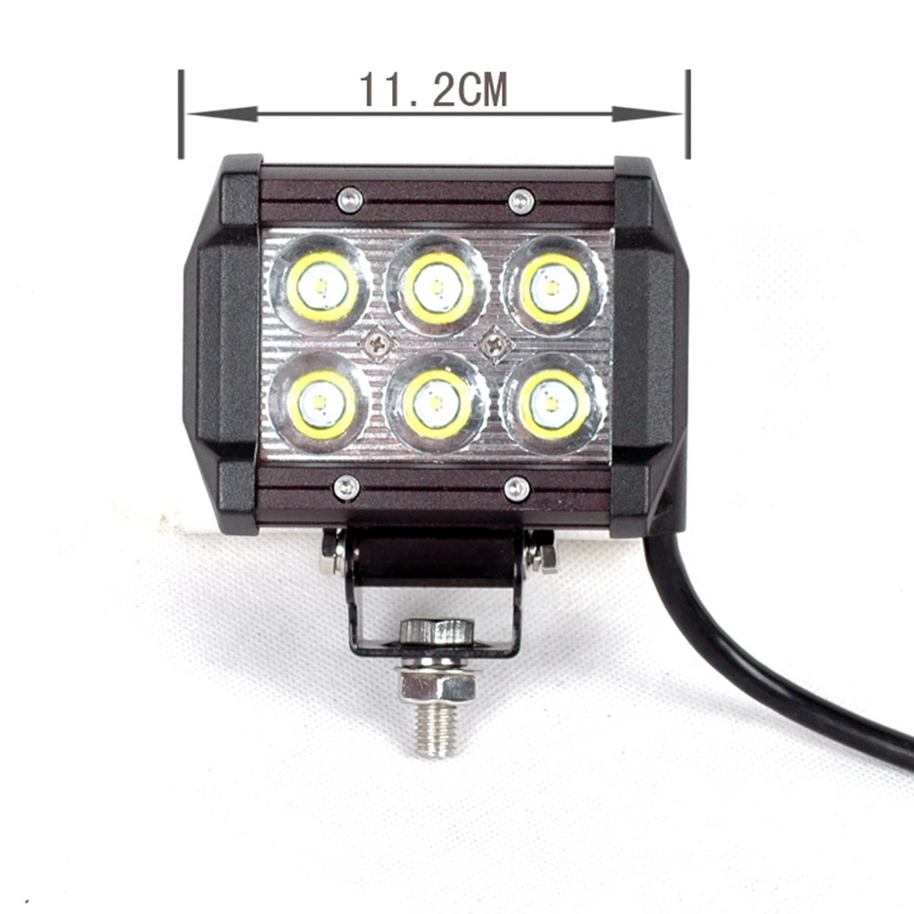 2010-2014년형 포드 F150 SVT 랩터 하단 범퍼 안개등 장착 브래킷 (4개 LED 작업등 포함) LED 안개등 키트