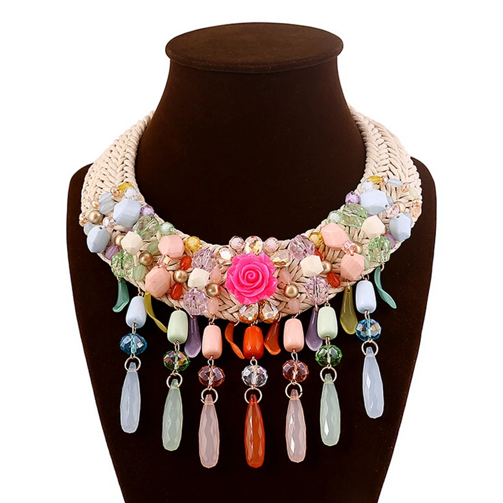 vintage necklace boho (1)