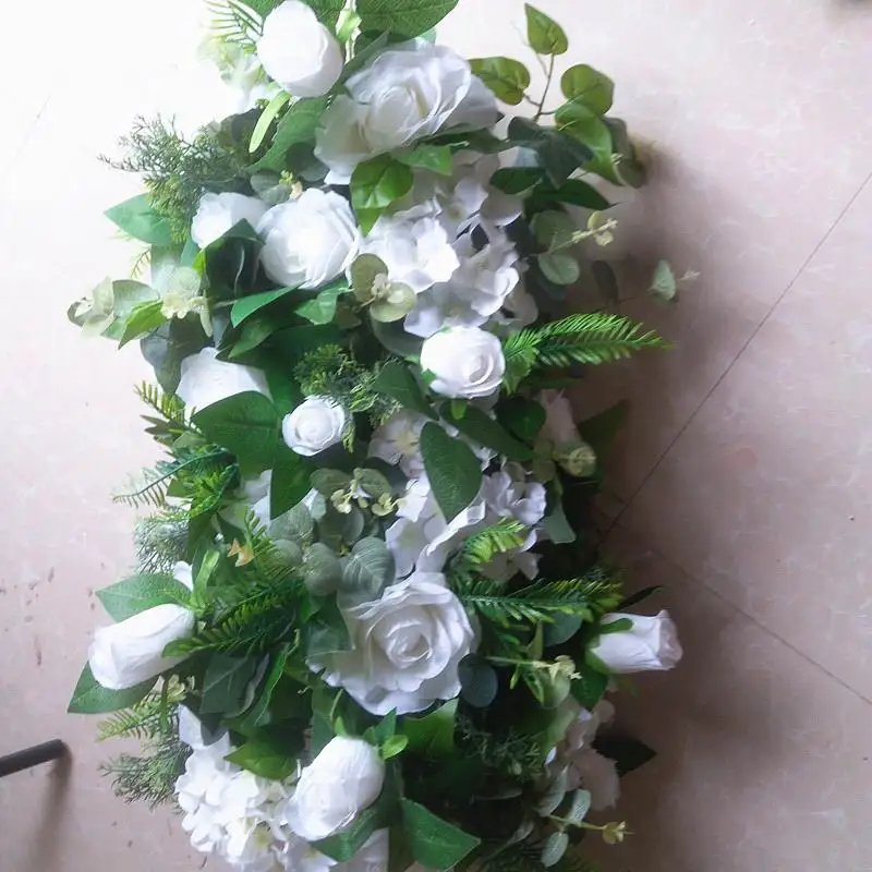 SPR 2 м/лот свадебный цветок настенный сценический фон настольная дорожка Арка цветочный декоративный искусственный цветок