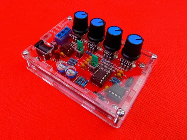 ICL8038 5 Гц~ 400 кГц функция генератор сигналов DIY Kit синусоидальный треугольник квадратной пилообразной волны выход