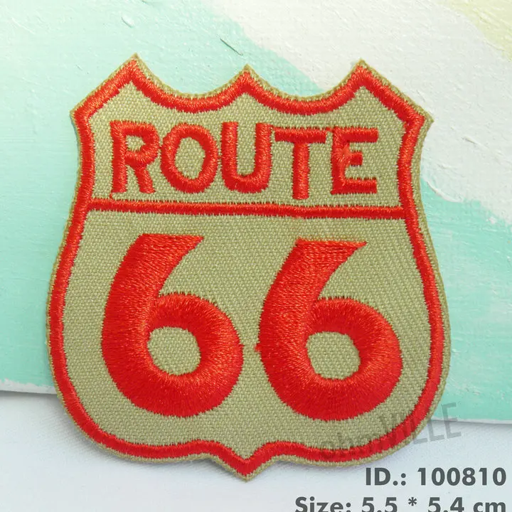 

2016 Fallout 100810 Route 66 Emblem Iron-on Patches "easy To Apply, Just Iron-on" Guaranteed 100% Quality Patch + Free Shipping