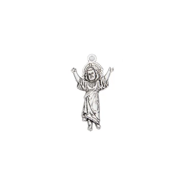 

Classic Christian Character Pendant Necklace Jesus Virgin Mary Saint Baby Archangel Judas Religious Fashion Jewelry Gifts