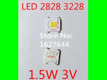 

1000pcs LED 3228 2828 LED Backlight TV High Power 1.5W 3V LED Backlight Cool white For SAMSUNG LED LCD TV Backlight Application