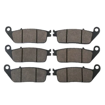 

6pcs/set Motorcycle Front + Rear Brake Pads For Honda ST 1100 PAN EUROPEAN 1990-2000 /CBR 750 F VFR 700 F INTERCEPTOR 1988-