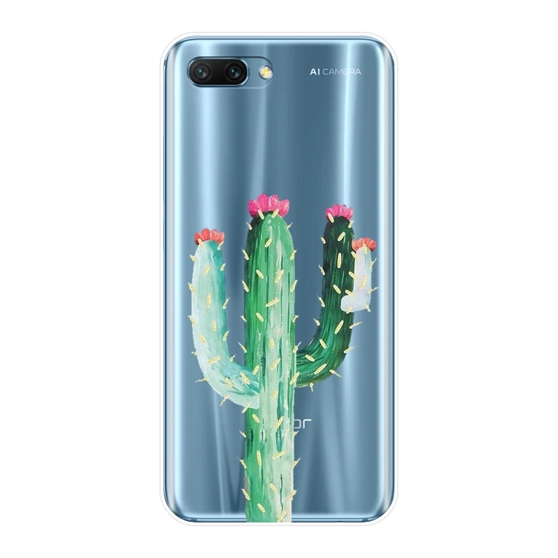 Силиконовый чехол для телефона Huawei Honor 7 7S 7X 7A 7C Pro 10 9 8 8X MAX мягкая задняя крышка С