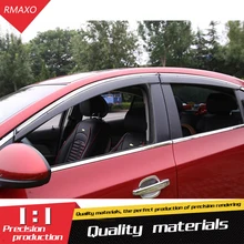 Для Chevrolet Cruze Пластик оконный козырек Vent Оттенки Защита от солнца Дождь Отражатель гвардии для Cruze Авто аксессуары 4 шт./компл. 2009