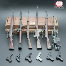4D винтовка в сборе, модель оружия, 1:6 масштаб, игрушечное оружие, 6 шт. в наборе, 98 к, игрушечное оружие для 12 дюймов, фигурка, кукла, игрушка в подарок 4D винтовка в сборе, модель оружия, 1:6 масштаб, игрушечное оружие, 6 шт. в наборе, 98 к, игрушечное оружие для 12 дюймов, фигурка, кукла, игрушка в подарок