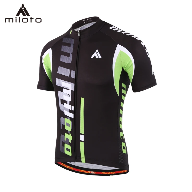 

MILOTO Bike Team Cycling Jersey Short Sleeve Cycling Bike Clothing Spring Racing Bike Bicycle Sportswear Riding MTB Bike Jersey