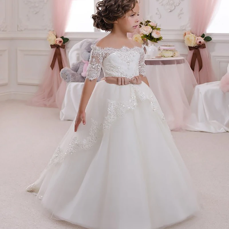 Girls Long Dresses For Kids Girl Evening Dresses For Child Party Dress