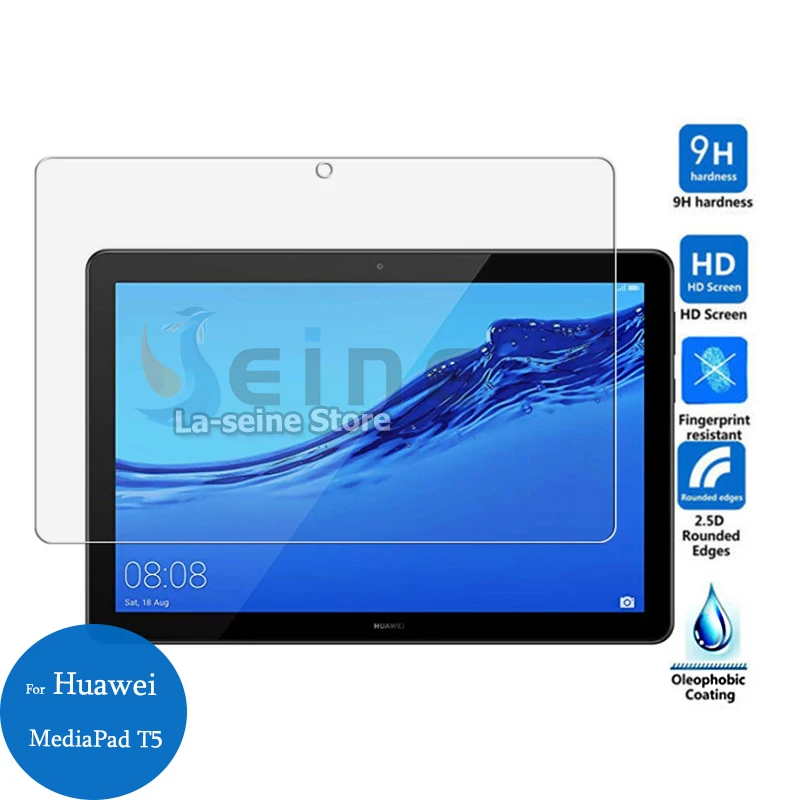 

For Huawei Mediapad T5 10 Tempered Glass Screen Protector 9h Safety Protective Film on Media pad T 5 AGS2-W09 AGS2-L09 10.1 inch