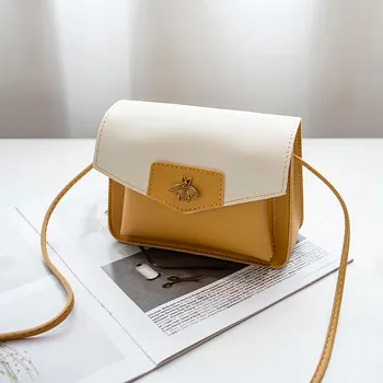 

Women Bag Contrast Laminated Single Shoulder Messenger taschen women bolsa masculina sac femme schoudertas dames torebka damska