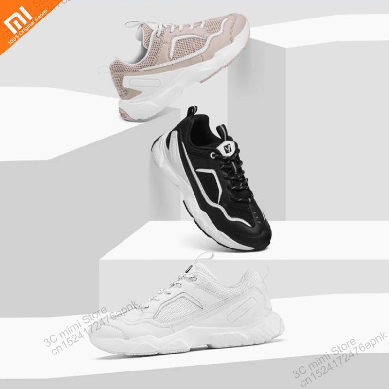 

Original xiaomi mijia trend walking shoes men and women walking shoes rebound light comfortable breathable sports shoes smart