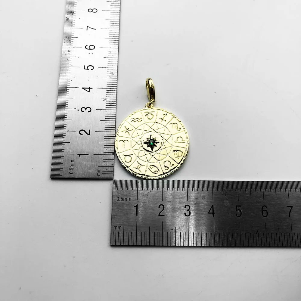 Подвеска-талисман с календарем майя, подвеска в виде счастливой монеты ...