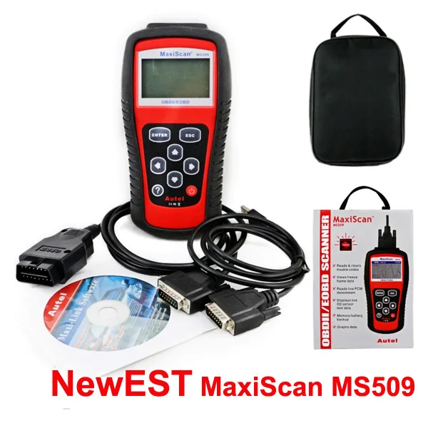 Prix pour Meilleure Marque Autel MaxiScan Code De Voiture Lecteur Autel MS509 OBDII OBD auto OBD2 Scanner Maxiscan MS 509 Automobile Outil De Diagnostic Prix pour Meilleure Marque Autel MaxiScan Code De Voiture Lecteur Autel MS509 OBDII OBD auto OBD2 Scanner Maxiscan MS 509 Automobile Outil De Diagnostic