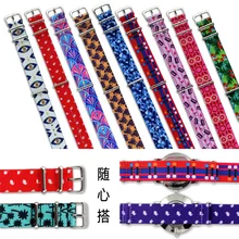 Сверхмощный 20 мм нейлоновый ремешок для часов NATO ремешок 18 цветов Серебряная Пряжка ремень безопасности плетеный нейлоновый ремешок для часов