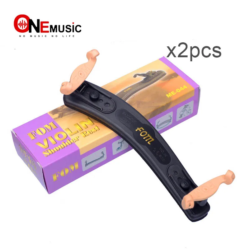 

2pcs FOM Plastic Material violin Shoulder Rest ME-044 for 4/4 3/4 Violin accessories