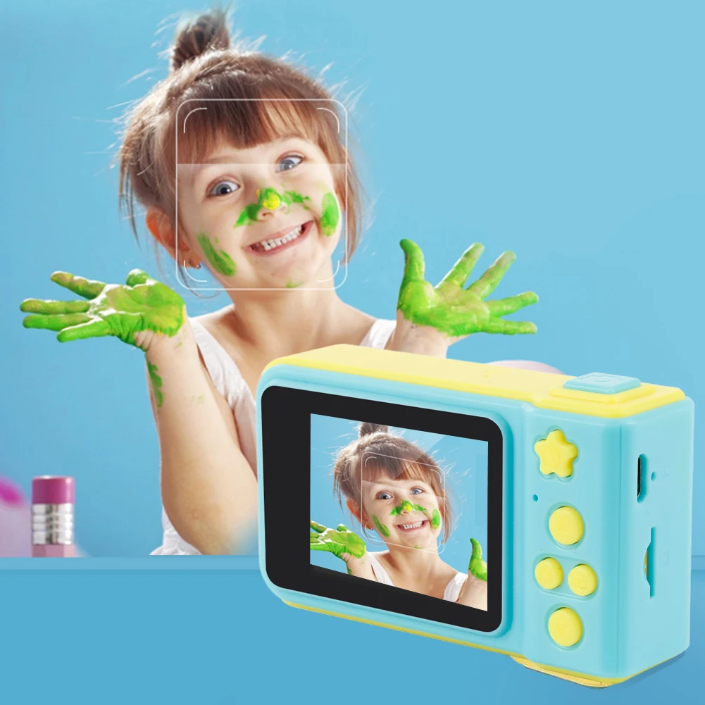 

Portable Original Children Mini Camera 2.0 Inch Take Picture Digital Camera 1080P HD Display Kids Video Recorder Camcorder