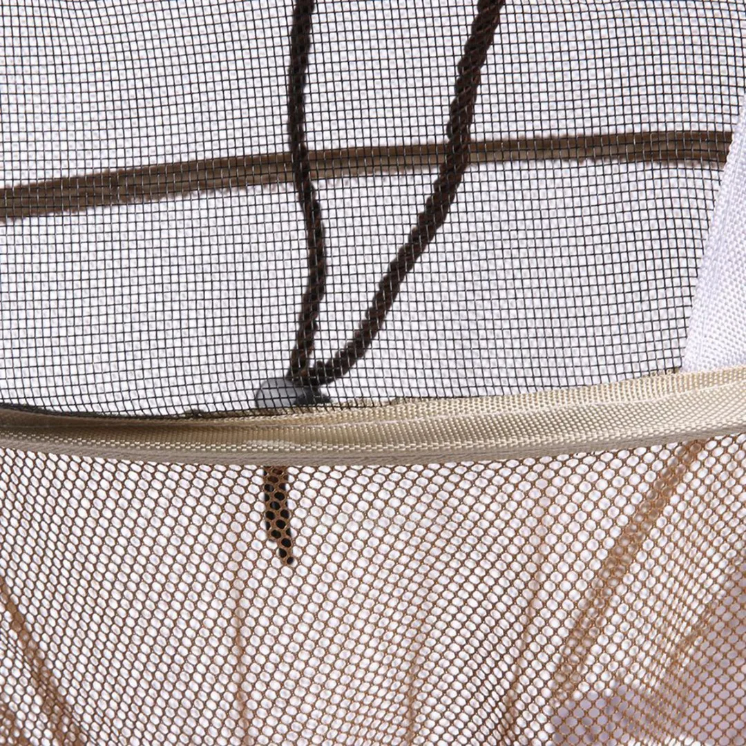 Professional Beekeeping Hat Beekeeper Cowboy Hat Anti Mosquito Bee Insect Veil Net Hat Full Face Neck Wrap Protector
