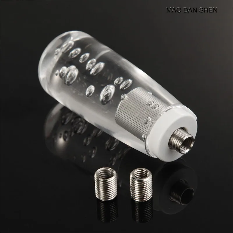 10 cm universal cristal LED shift Knob universal Shifter cambio colorido cabeza de cambio de engranaje Mao dan shen 10 cm universal cristal LED shift Knob universal Shifter cambio colorido cabeza de cambio de engranaje Mao dan shen