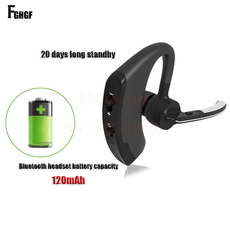 New Stereo Bluetooth Headphones Universal For iPhone Noise Cancelling Voice Control Wireless Hands Free Headphone With Mic