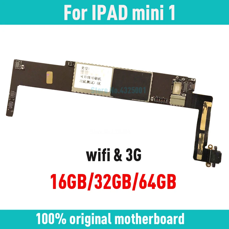 Тестирование материнской платы для ipad mini1 Wifi разблокирована логические платы для ipad mini 1 Замена платы с чипами A1432