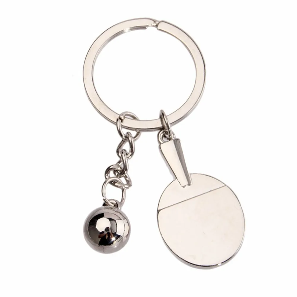 

Table Tennis Racket Keychain Personalized Creative Gift Keychain Stadium Activities