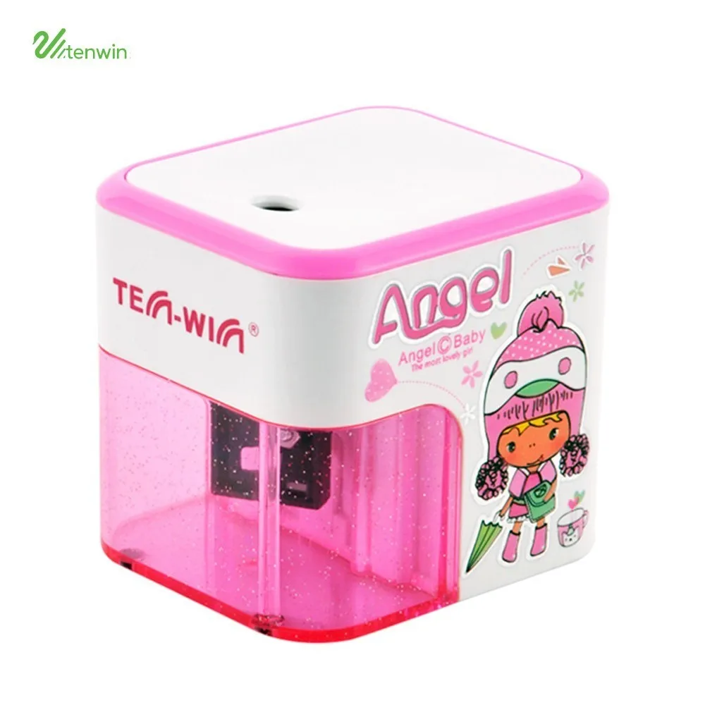 

TENWIN Automatic Pencil Sharpener Electric Material Escolar Apontador Sacapuntas Electrico Aiguiseur Electrique 30TN8003