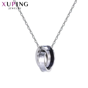 

Xuping Romantic Couple Pendant Necklace With Stainless Steel Jewelry for Man and Wonen Valentine's Day Jewelry Gift M45-40056