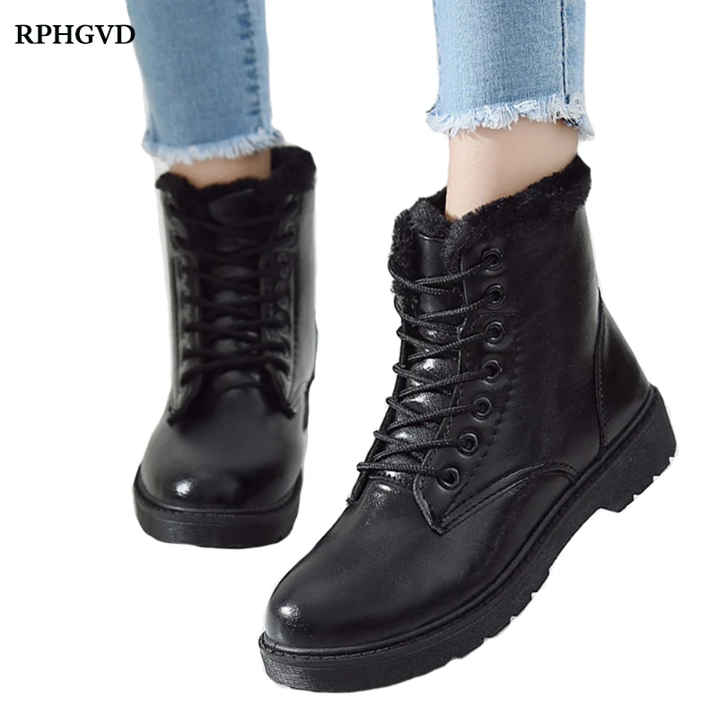 Boots Children Winter New Plus Velvet Warm Boots Women Short Tube Snow Boots Wild Cotton Shoes Warm Women Shoes