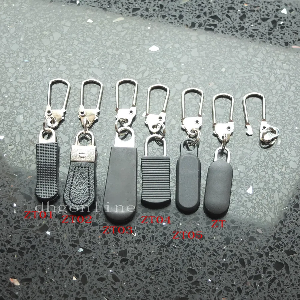 10 Sets Zipper Fixer Repair Pull Tab Open Instant Kit Replacement locking catch For Bag Trouser Jacket ZT 01-05
