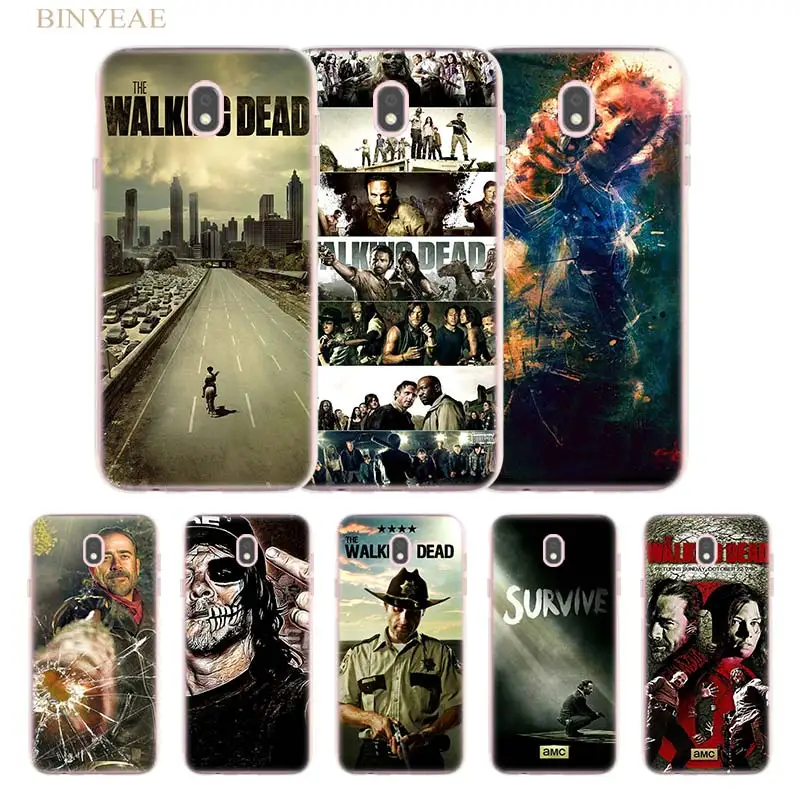 

BINYEAE The Walking Dead Soft Silicone TPU Cover Case for Samsung J4 J6 J8 2018 J3 J5 J7 2016 2017EU J5 J7 Prime