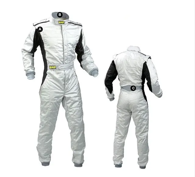 2017 new car racing suit coverall polyester 4color size XS 4XLfit men