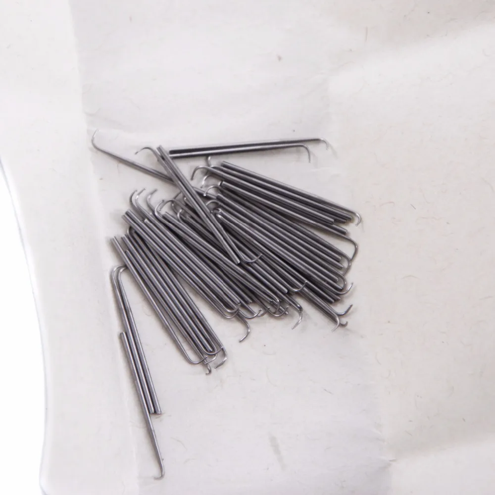 Hair Extensions Tool 12pcs Mix 4 Size Ventilating Needles(1-1,1-2,2-3,3-4) Make/Repair/Fix/Weave front/full Lace Wigs Toupee Hairpiece