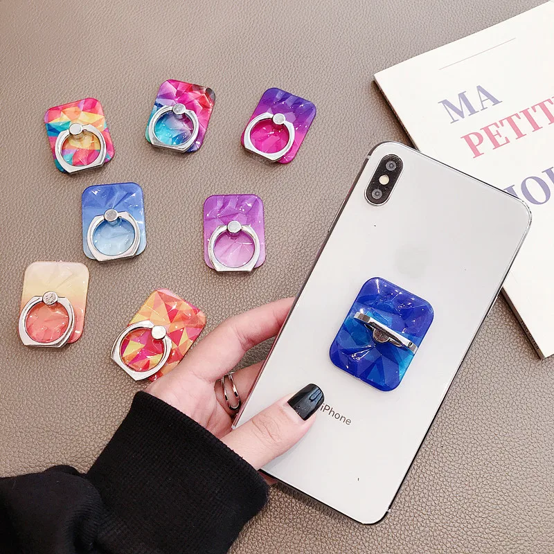 

FFFAS Universal Gradient Smartphone Stand Fashion 360 Degree Rotation Finger Ring Holder For IPhonexs Xiaomi Samsung Huawei