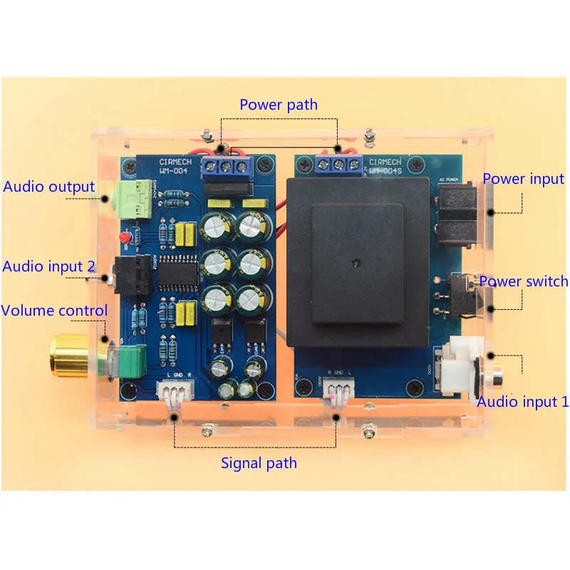 SOTAMIA TPA6120 усилитель для наушников плата HIFI TPA6120A2 энтузиаст наушники AMP Amplificador нулевой шум Diy наборы