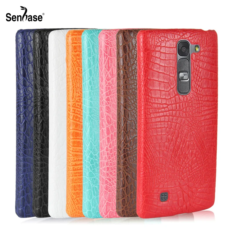 

For LG Magna Case 5.0 inch Luxury Crocodile Pattern Leather Cover For LG Magna For LG Magna H502F H500F G4 mini Cases Fundas