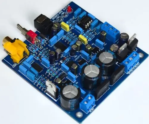 AK4396 + CS8416 оптоволоконная Коаксиальная декодирующая плата звуковая DAC новая |