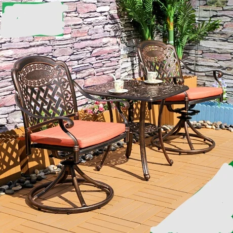 Садовый набор уличная мебель садовая для патио салон de jardin exterieur литой алюминий 1