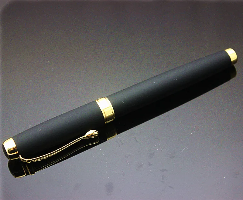 Eternal life 9121 классическая черная авторучка с 0,5 мм перо из иридия лучший Деловой Подарок ручка металлические чернильные ручки