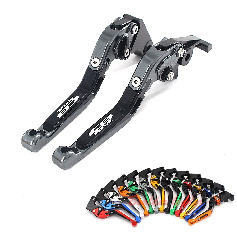 

black+Titanium For Honda CB300R CB 300R 2019 2018 CNC Adjustable Motorcycle Folding Extendable Motorcycle Brake Clutch Levers