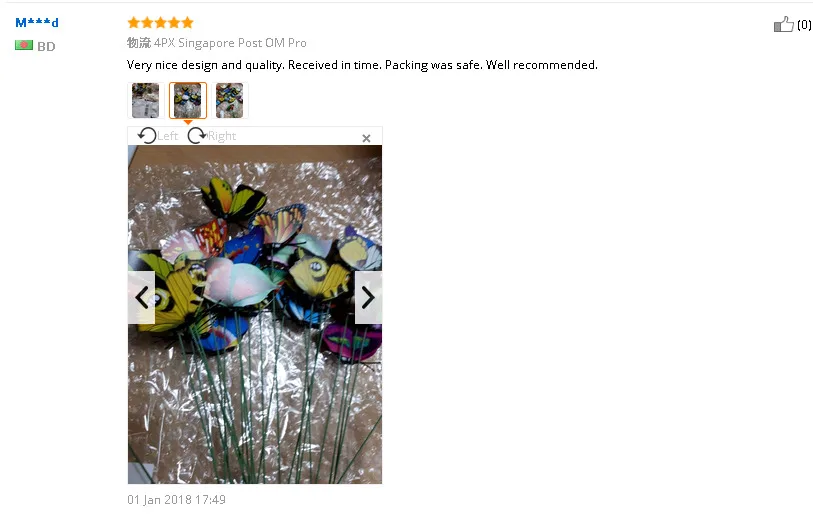 25 шт. красочные 3D двойное с бабочкой на палочках домашний Двор Газон цветочный горшок декоративные растения садовый орнамент DIY газон ремесло