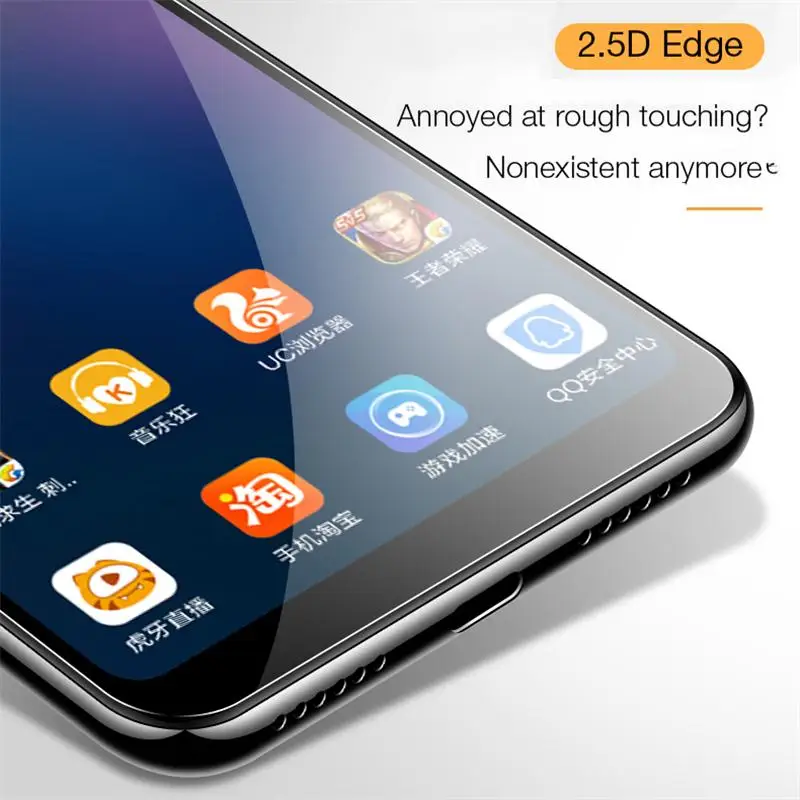 Cafele 2.5D защита для экрана Redmi Note 7 ультратонкое закаленное стекло Flim не полное