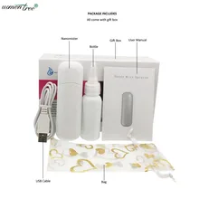 Мини Портативный Миниатюрный опрыскиватель Увлажняющий водный USB Перезаряжаемый наращивание ресниц удобный нано спрей