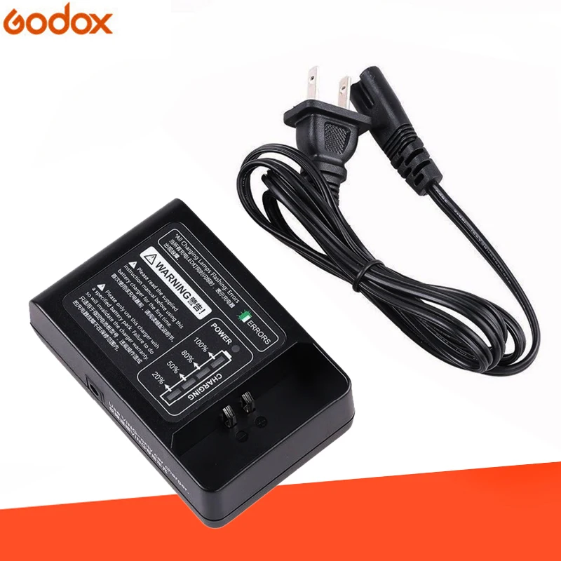 

Godox VC-18 Charger AC Charger for Godox VB18 Li-ion Battery Ving V850 V850 II V860II-S V860C V860II Speedlite Flash
