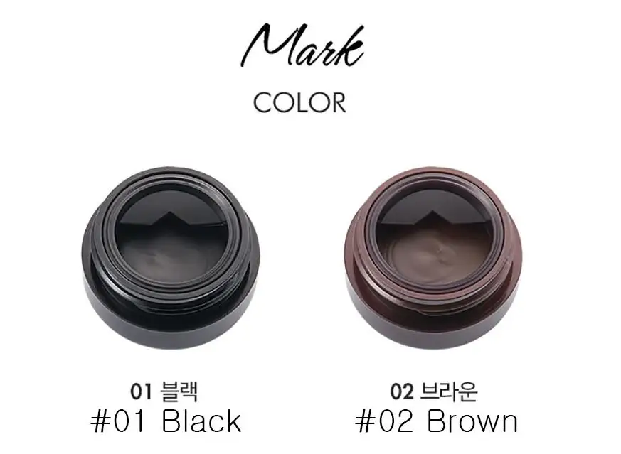 TONYMOLY Mark, водостойкая гелевая подводка, 3,5 г, мощная Водостойкая Подводка для глаз, яркие цвета, долговечная жидкая подводка для глаз, карандаш для макияжа