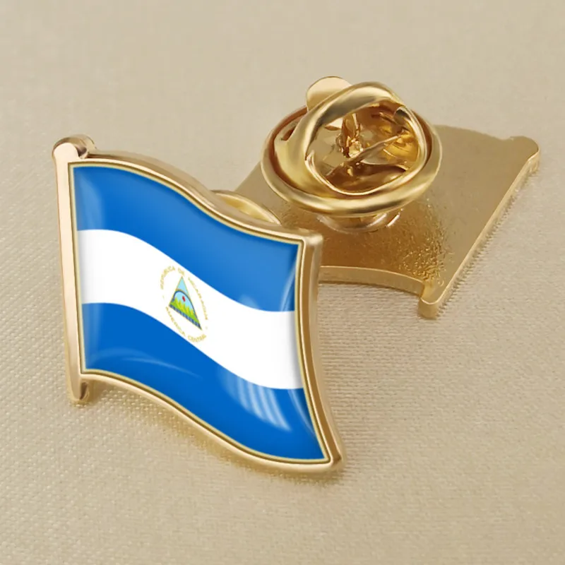 

Nicaragua Single Flag Lapel Pins