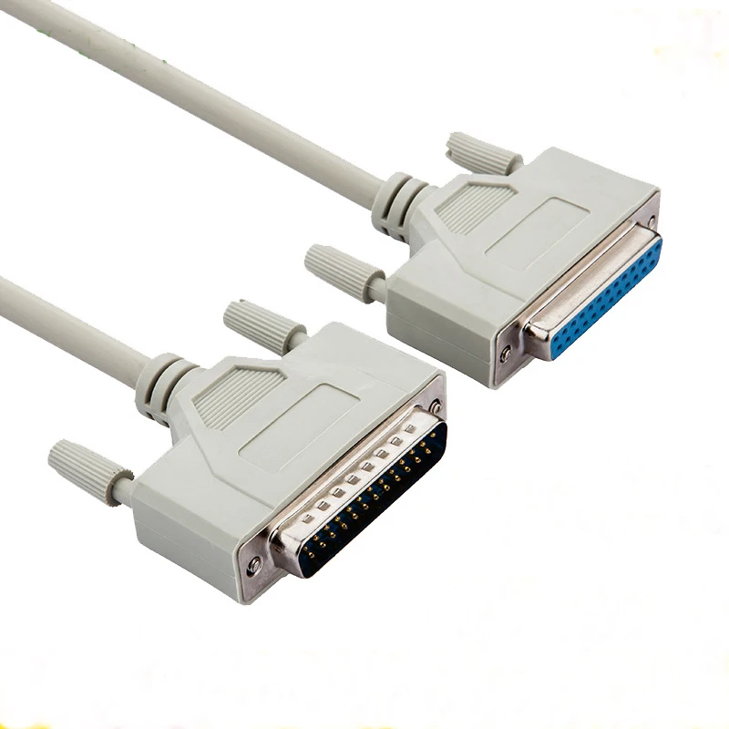 

25Pin DB25 Parallel Male to Female LPT Printer DB25 M-F Cable 1.5M Computer Cable Printer Extending Cable 25 Pin LPT