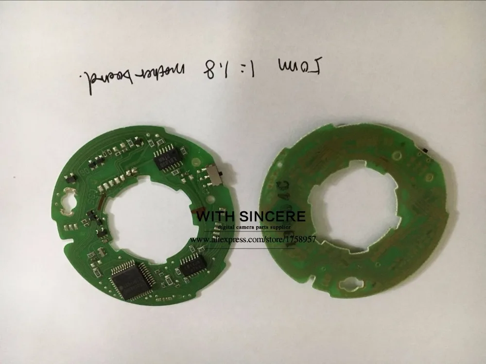 Main circuit Board motherboard PCB assembly for Canon EF 50mm f/1.8 II lens repair part second hand | Электроника